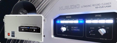 <a href="http://klaudio.com">KLAUDIO</a> Ultrasonic Vinyl Record Cleaner